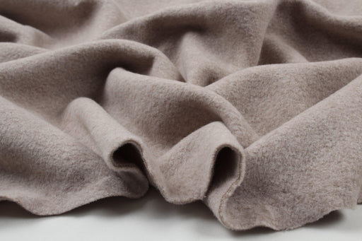 5 Mts - Soft Cotton Polar Double Face (Beige) - OFFER: 11.50€/MT-Roll-FabricSight