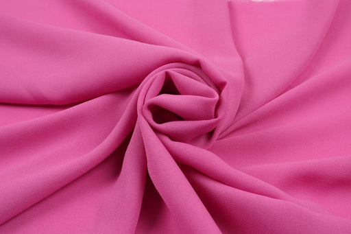 Light Polyester Georgette for Blouses and Dresses - Pink-Fabric-FabricSight