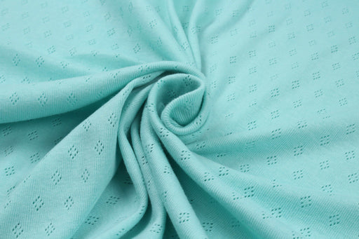 Soft Cotton Pointelle Jersey - 15 Colors Available-Fabric-FabricSight